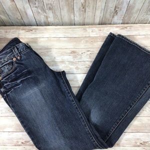 Silver Jeans Dark Wash Flare & Wide Leg Jeans